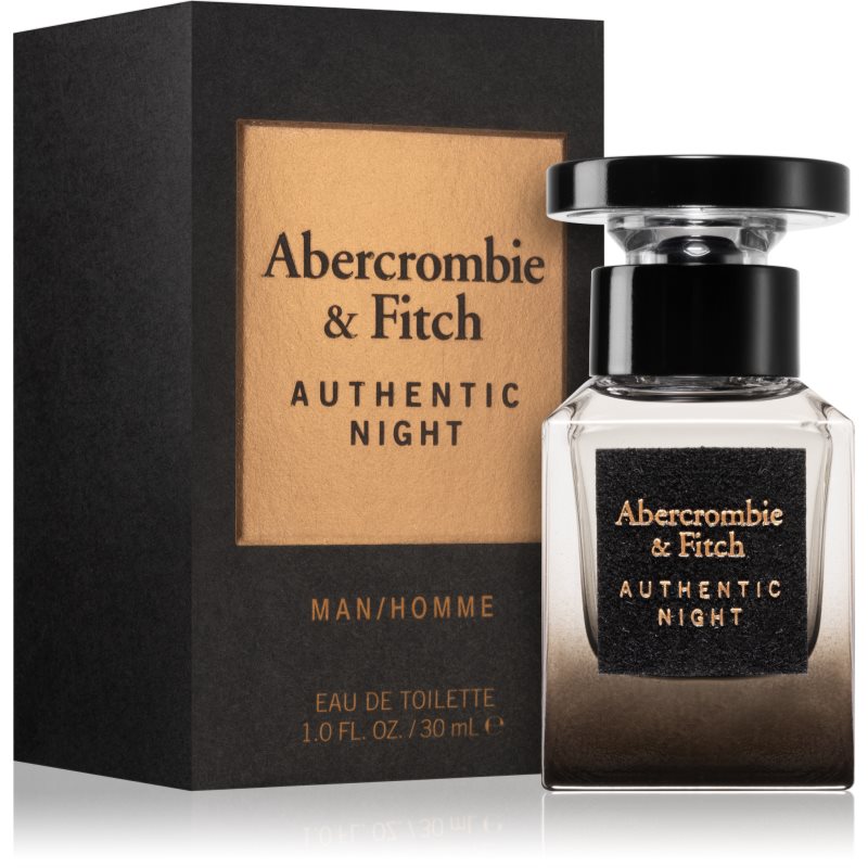 Abercrombie & Fitch Authentic Night Men Eau De Toilette For Men 30 Ml